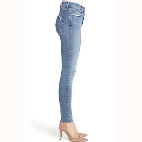 “NEW” AGOLDE Sophie Mid-Rise Skinny Ankle Jean - Picture 2 of 7